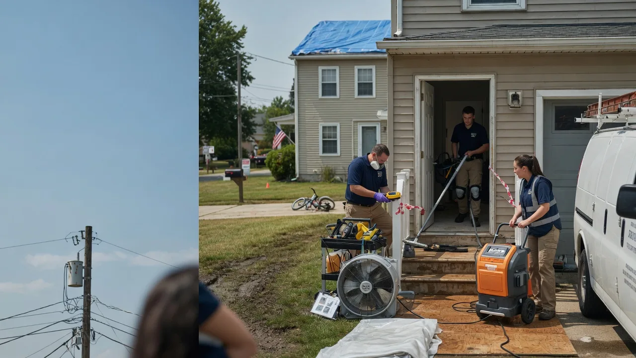 Water Damage Repair in Dale, IN near me